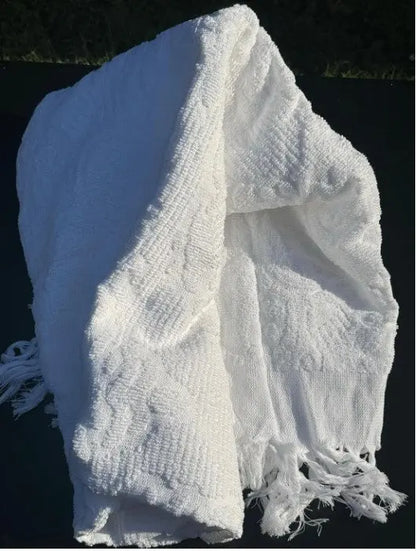 OMEZMART Ahram Ihram for Hajj and Umrah Men - Set 100% Cotton (White) OMEZMART