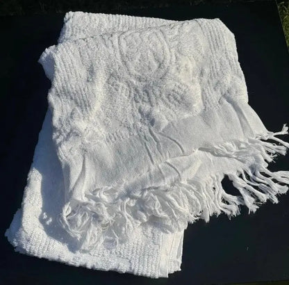 OMEZMART Ahram Ihram for Hajj and Umrah Men - Set 100% Cotton (White) OMEZMART