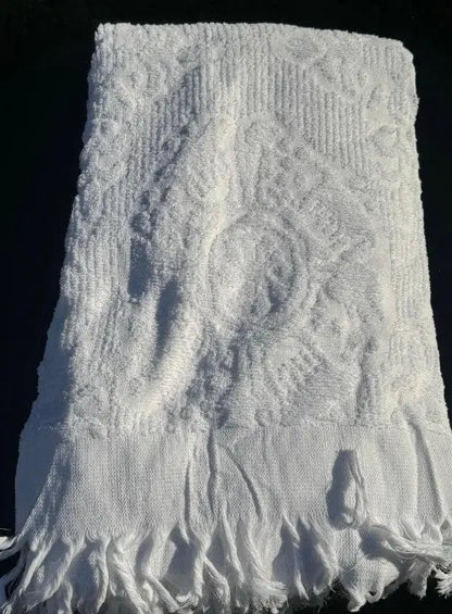 OMEZMART Ahram Ihram for Hajj and Umrah Men - Set 100% Cotton (White) OMEZMART