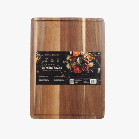 Acacia Wood Cutting Board: Large – Durable, Eco-Friendly Chopping Board Dura Living LLC