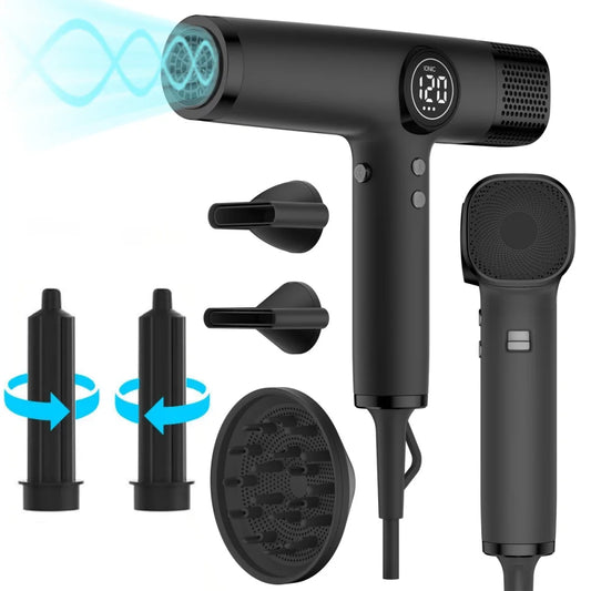 1800W Professional Hair Dryer | Strong Wind & Negative Ion Technology for Salon-Quality Results