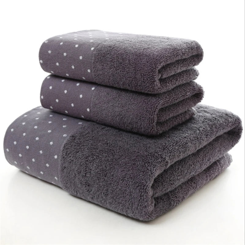 Pure Cotton Towel Super Absorbent Large Towels Soft Bathroom Comfortable
