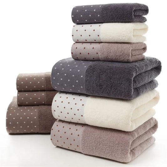 Pure Cotton Towel Super Absorbent Large Towels Soft Bathroom Comfortable