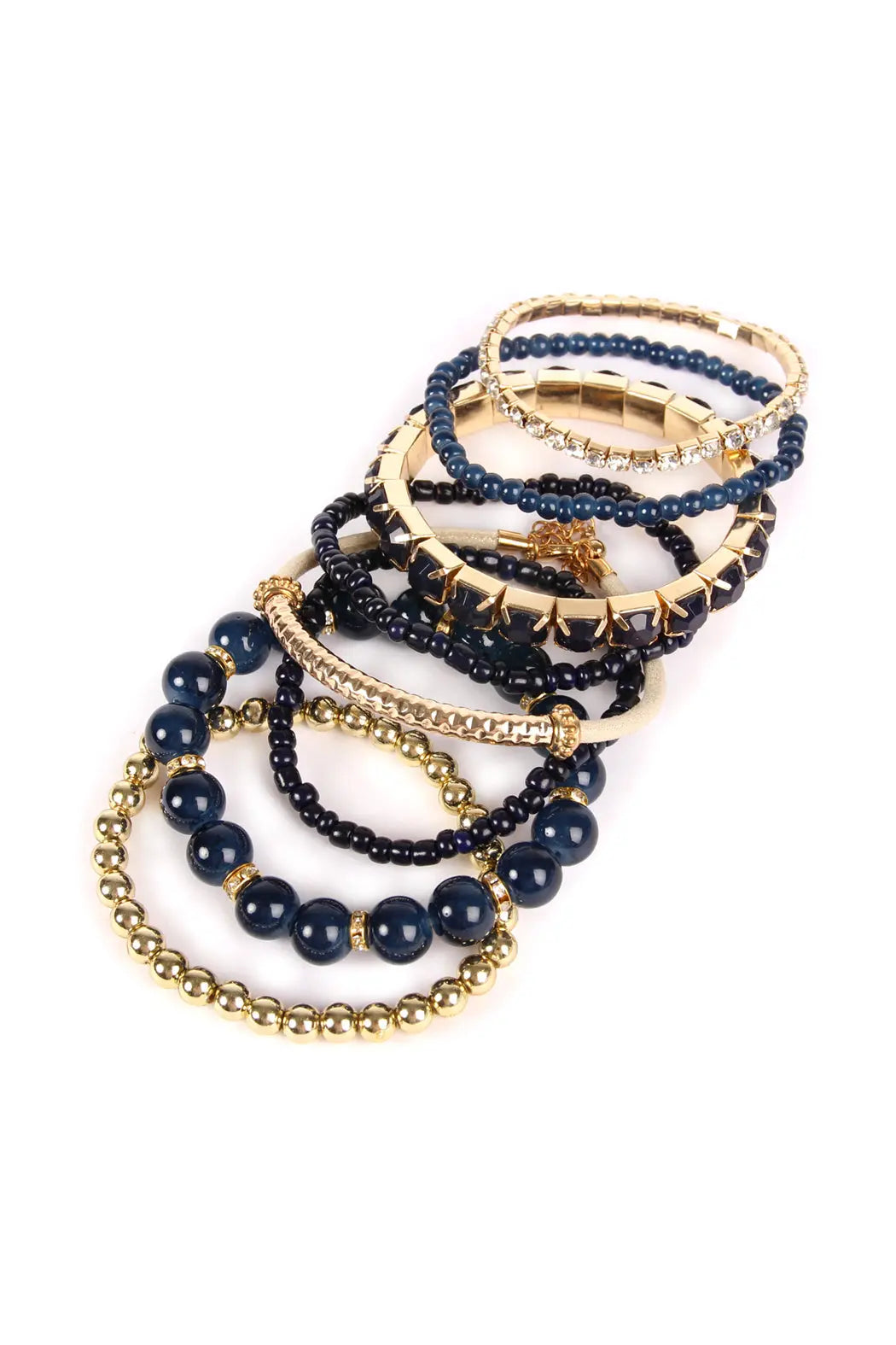 Multiple Line Classy Stack Bracelet Riah Fashion