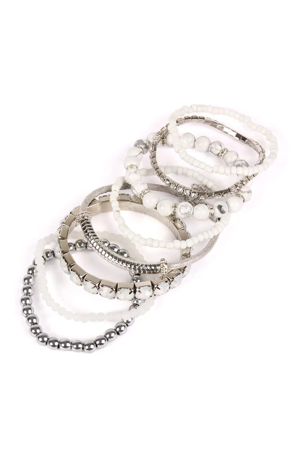 Multiple Line Classy Stack Bracelet Riah Fashion