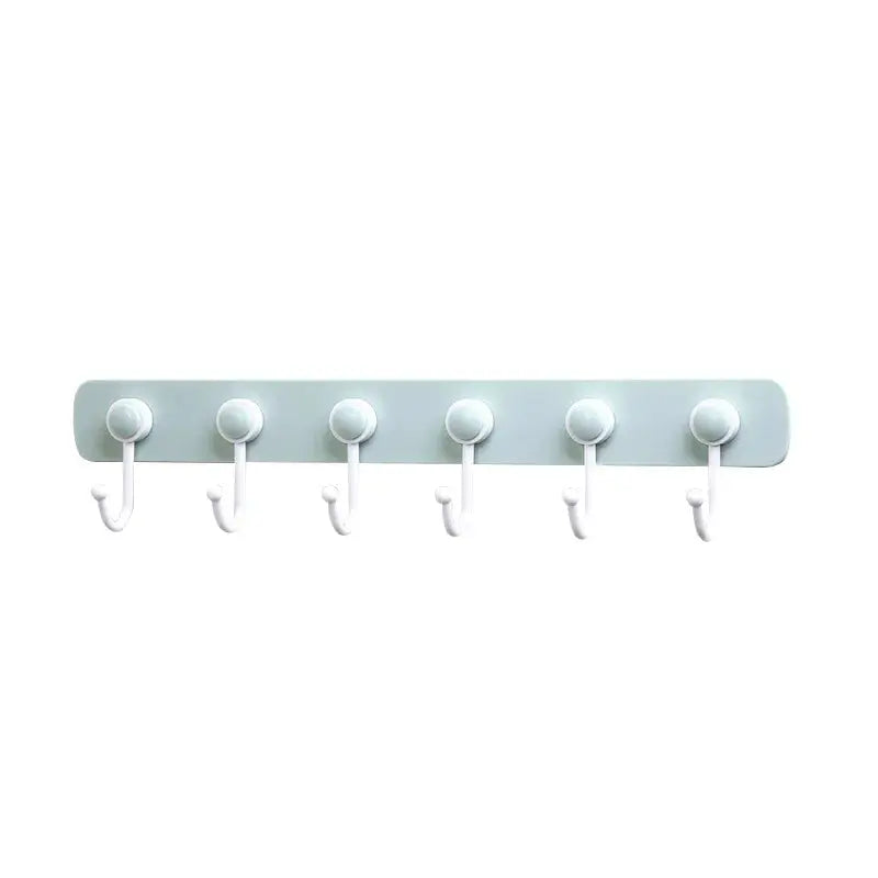Kitchen Storage Hook Holder – 6 Hooks Wall & Door Hanger Rack OMEZMART