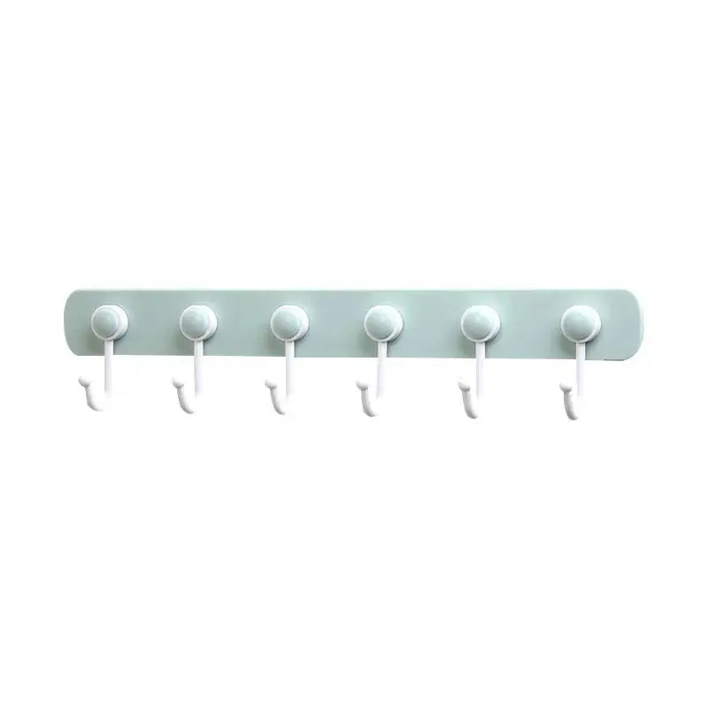 Kitchen Storage Hook Holder – 6 Hooks Wall & Door Hanger Rack OMEZMART