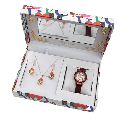Fashion Watch Women’s Gift Set | Christmas & Valentine’s Day Gift for Her