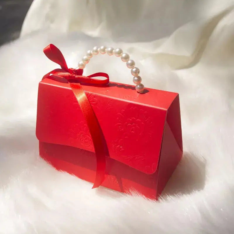 Portable Party Wedding Favor Gift Boxes Chocolate Treat Candy Gift Bag OMEZMART