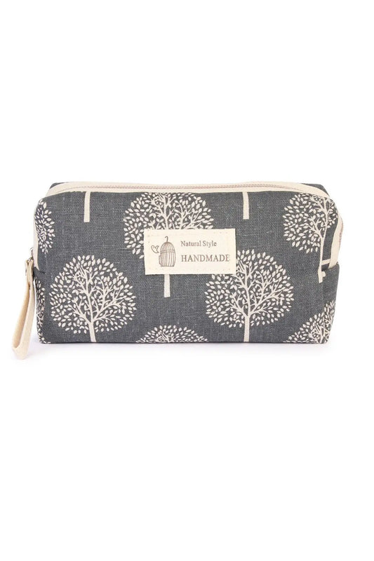 Tree Print Cosmetic Pouch Riah Fashion