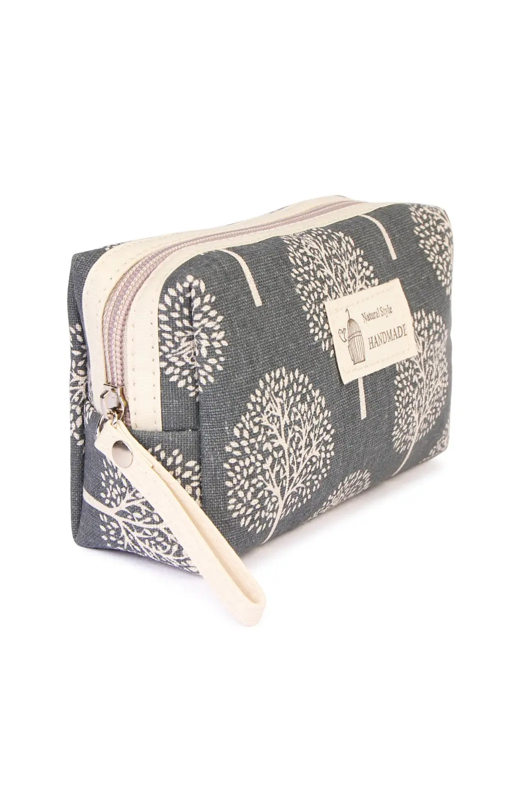 Tree Print Cosmetic Pouch Riah Fashion