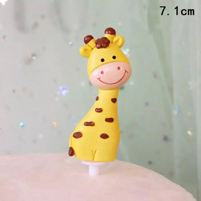 Woodland Animals Cake Decor Jungle Safari Party Cake Topper Birthday OMEZMART