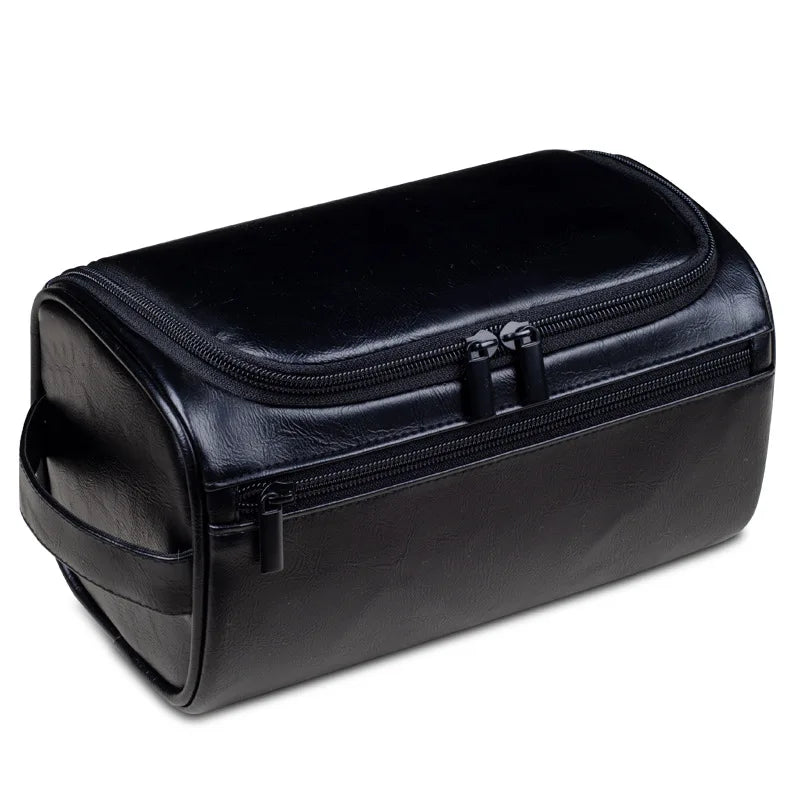 Personalized Men's Leather Toiletry Bag, Gift for Him, Travel
