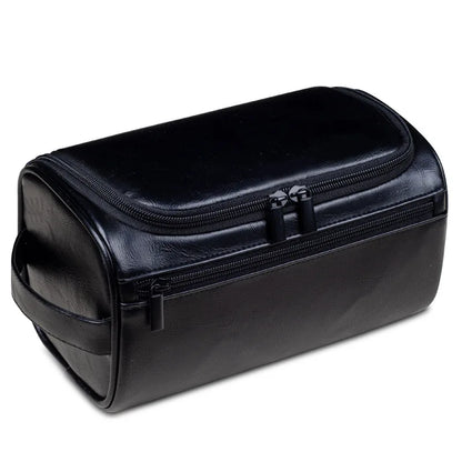 Personalized Men's Leather Toiletry Bag, Gift for Him, Travel
