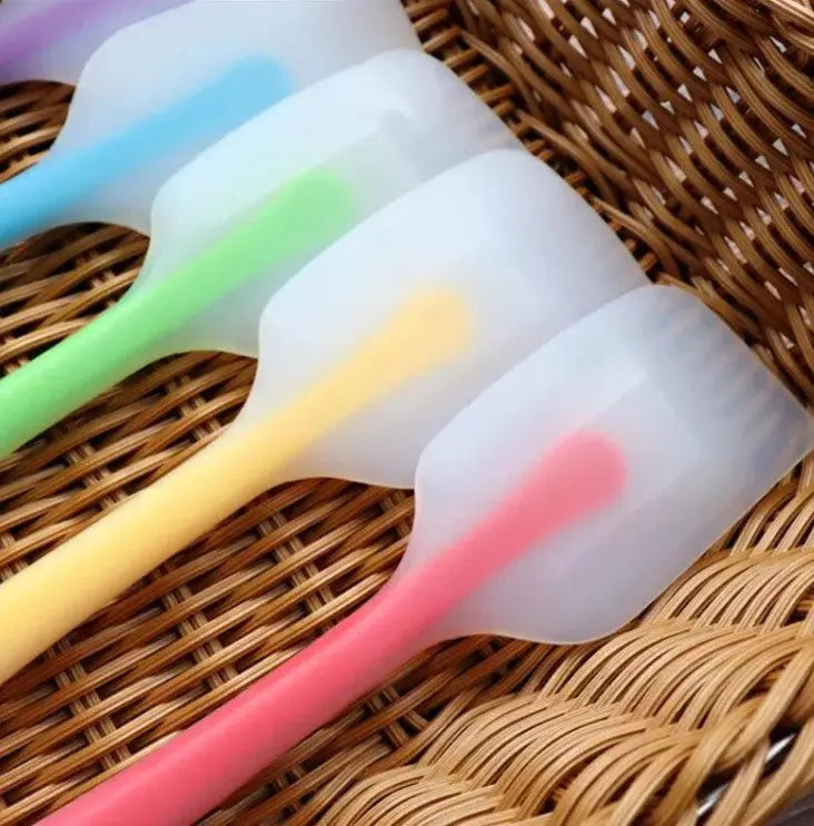 Mini Silicone Spatula Scraper – Heat-Resistant Baking Tool for Kitchen, Non-Stick Utensil OMEZMART