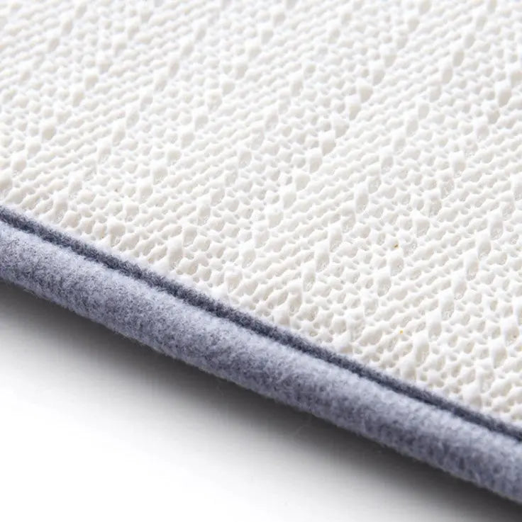 Stone Shape Memory Foam Bathroom Mat – Non-Slip Bath Rug for Kitchen or Room, Soft & Durable Omezmart