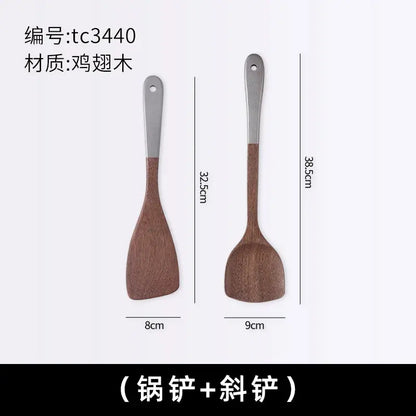 Japanese Style Wooden Kitchen Utensils Set, Creative Kitchen Tools OMEZMART