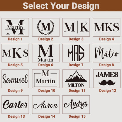 Personalized Men's Leather Toiletry Bag, Gift for Him, Travel