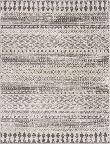 Tigri Aztec Ivory & Gray 2311 Area Rug - Clearance Hauteloom LLC