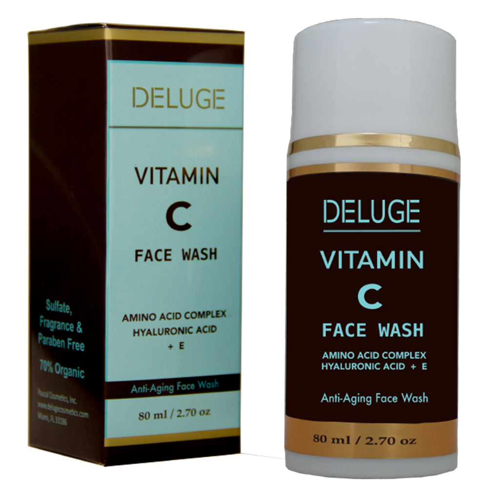 Vitamin C Face Bundle: (Vitamin C Serum Wash Tone Eye Gel Cream)