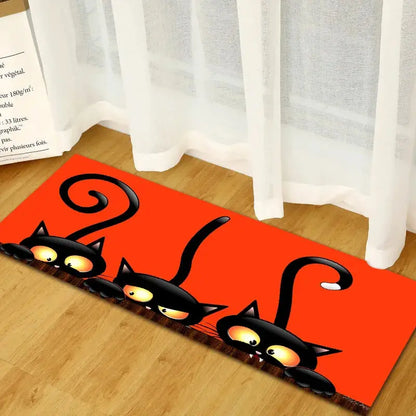 Rooster Kitchen Mat – Non-Slip Carpet Floor Mats for Stylish Kitchen Décor OMEZMART