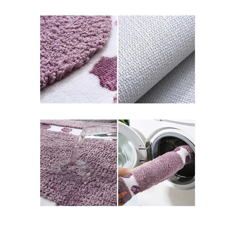 Non-Slip Microfiber Bathroom Carpet & Bath Mats for Ultimate Comfort OMEZMART