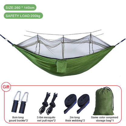 Sleeping Hammock Outdoor Hanging Sleeping Bed Swing Portable Double Chair