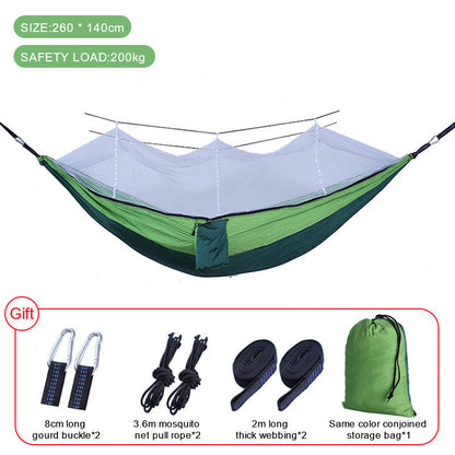 Sleeping Hammock Outdoor Hanging Sleeping Bed Swing Portable Double Chair