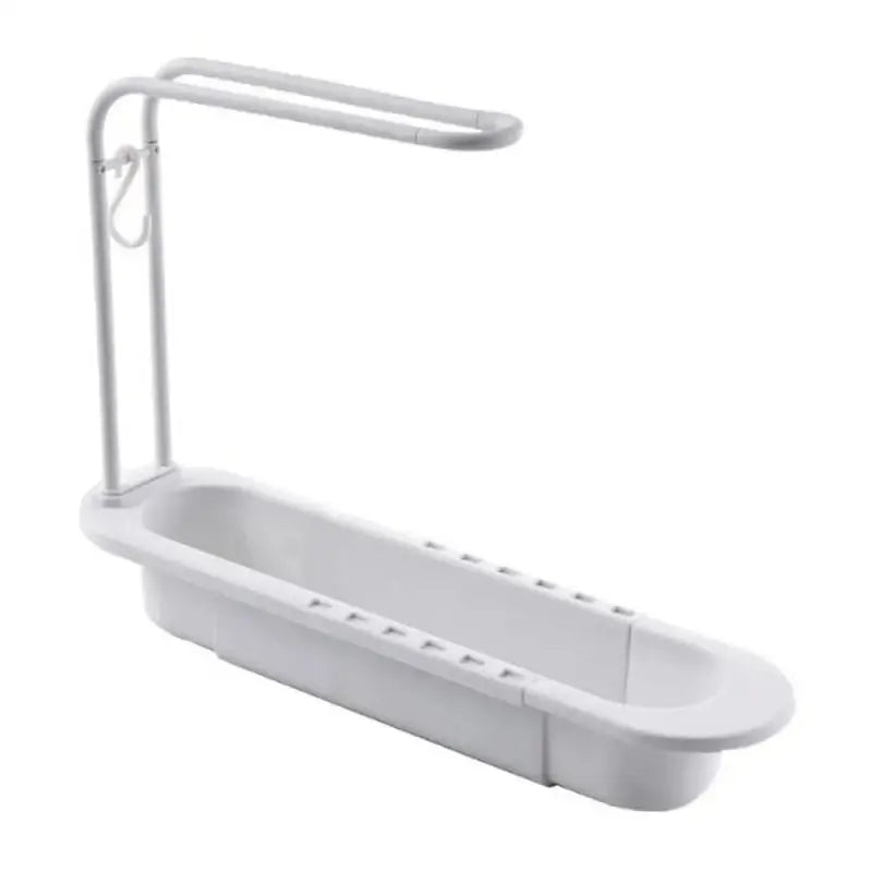 Kitchen Sink Shelf Drainer Rack – Space-Saving Kitchen Organizer for Dishes & Utensils OMEZMART