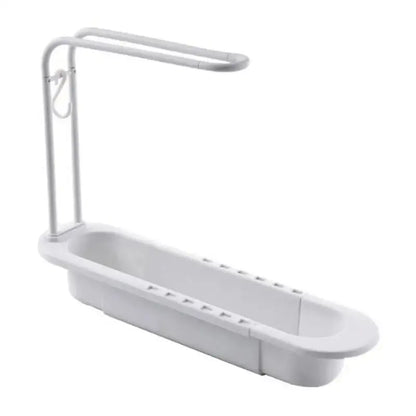 Kitchen Sink Shelf Drainer Rack – Space-Saving Kitchen Organizer for Dishes & Utensils OMEZMART