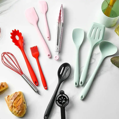 Kitchen Cookware Silicone Kitchenware Non-Stick Tool Set