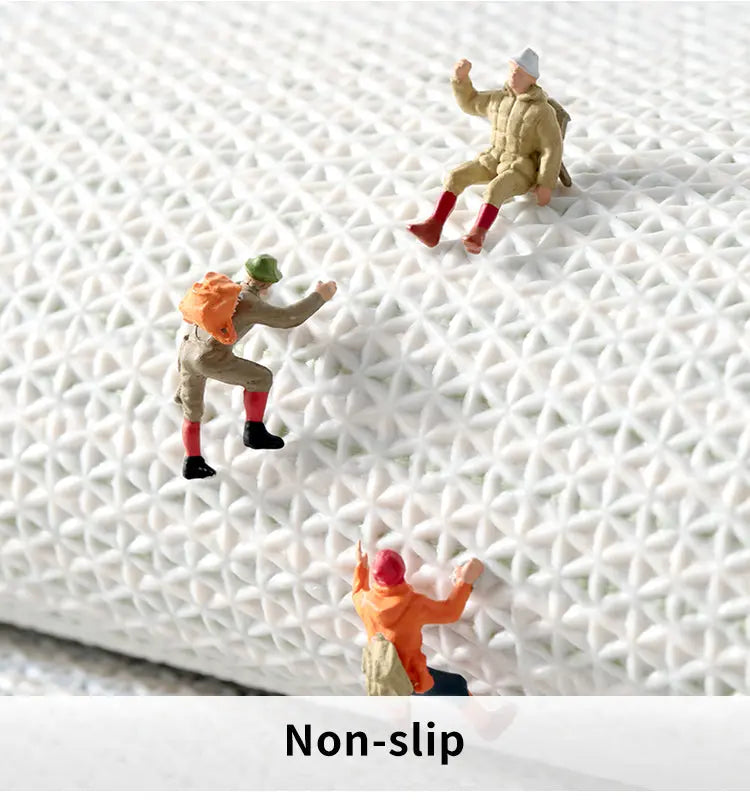 Non-Slip Cotton Bath Rug - Soft, Absorbent, & Durable for Bathroom Safety OMEZMART
