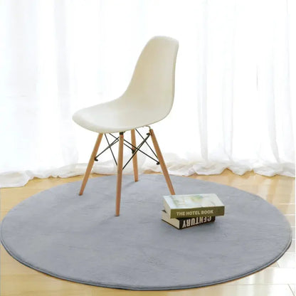 Round Carpet Chair Mat – Stylish Area Rug for Bedroom & Living Room OMEZMART