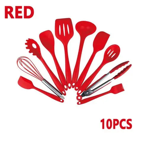 Kitchen Cookware Silicone Kitchenware Non-Stick Tool Set