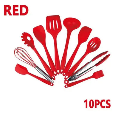 Kitchen Cookware Silicone Kitchenware Non-Stick Tool Set
