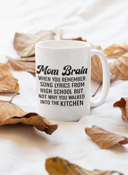 Mom Brain Mug Merch Mallow