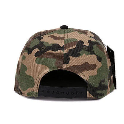 HATLANDER Camouflage Snapback Cap Blank Flat Camo Baseball Cap Luxury and Me