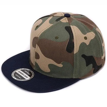 HATLANDER Camouflage Snapback Cap Blank Flat Camo Baseball Cap Luxury and Me