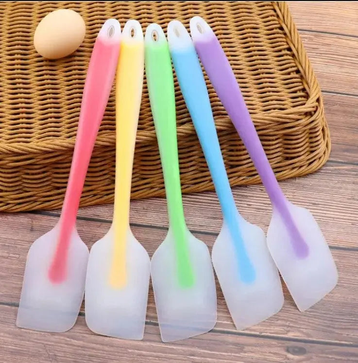 Mini Silicone Spatula Scraper – Heat-Resistant Baking Tool for Kitchen, Non-Stick Utensil OMEZMART