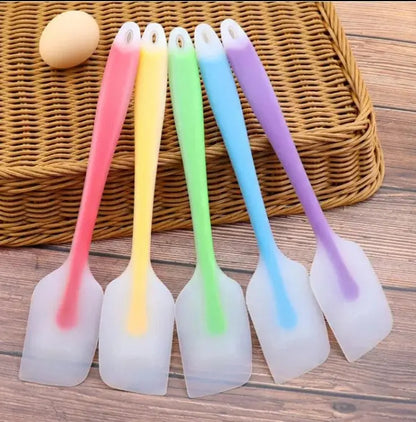 Mini Silicone Spatula Scraper – Heat-Resistant Baking Tool for Kitchen, Non-Stick Utensil OMEZMART